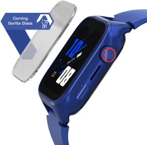 Active Band STELIO Smartwatch dla dzieci Junior Pro AI 4G ST-SWJ102-NB granatowy SIM, GPS, openAI, Android 13