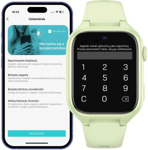 Garett STELIO Smartwatch for Kids JUNIOR PRO AI OpenAI 4G GPS pistacjowy 15