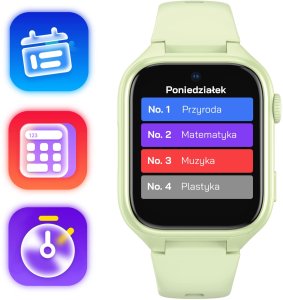 Garett STELIO Smartwatch for Kids JUNIOR PRO AI OpenAI 4G GPS pistacjowy 10