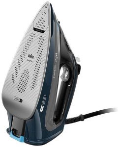 Żelazko Braun Braun TexStyle 9 0127409002 żelazko Żelazko parowe EloxalPlus soleplate 3200 W Ciemny Niebieski 2