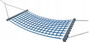 AllForBaby HAMAK DO UŻYTKU PUBLICZNEGO Z LIN ZBROJONYCH EN1176 3 kolory 2