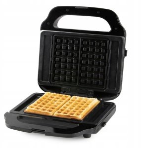 Opiekacz Domo DOMO DO9291c opiekacz do kanapek 3w1 czarny 4