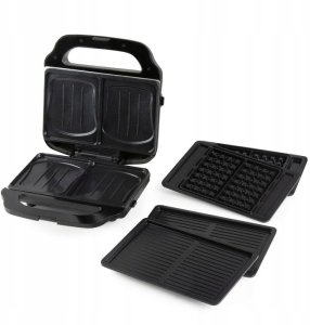 Opiekacz Domo DOMO DO9291c opiekacz do kanapek 3w1 czarny 10