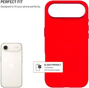 Fixed Etui MagFlow z obsługą MagSafe dla Apple iPhone Air czerwone 2