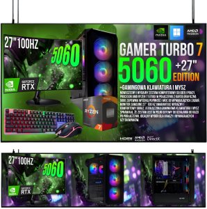 Komputer Adronix PC Gamer Master Ryzen 7 5700x  RTX 5060 8GB 2