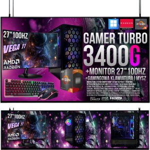 Komputer Adronix ZESTAW RYZEN VEGA MASTER 5 |VEGA 11|16GB|512GB| WI-FI|WIN 11 2