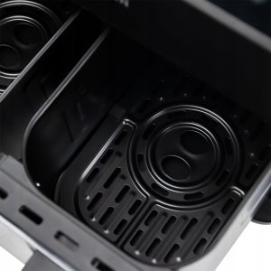 Frytkownica beztłuszczowa BERGMANN Frytkownica Beztłuszczowa Dwukomorowa 8L AIR FRYER BERGMANN 10 PROGRAMÓW 12
