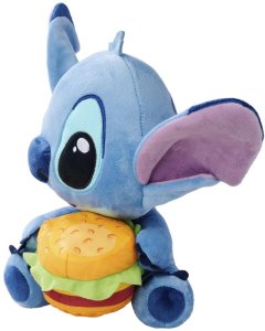 Simba DISNEY Stitch z burgerem 25cm 587-0513 2
