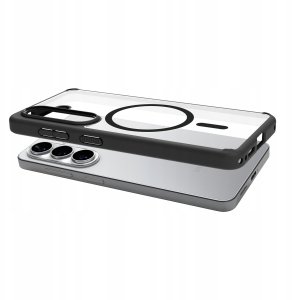 Spigen Etui Spigen Ultra Hybrid Mag MagSafe na Samsung Galaxy S26+ - przezroczysto-czarne 3
