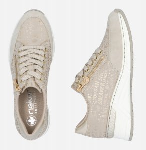 Rieker Rieker Sneakers N4316-62 Beżowe 38 8