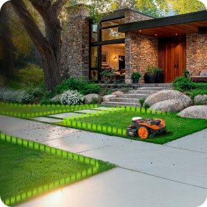 Robot koszący Worx Landroid Vision Cloud 650m2, stereo camera, RTK WR365E 11