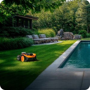 Robot koszący Worx Landroid Vision Cloud 650m2, stereo camera, RTK WR365E 7