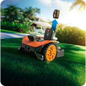 Robot koszący Worx Landroid Vision Cloud 650m2, stereo camera, RTK WR365E 10