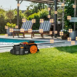 Robot koszący Worx Landroid Vision Cloud 600m2 4WD stereo camera, RTK, WR340E 7