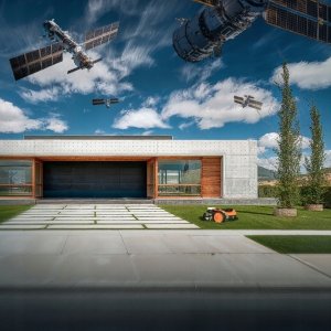 Robot koszący Worx Landroid Vision Cloud 600m2 4WD stereo camera, RTK, WR340E 8