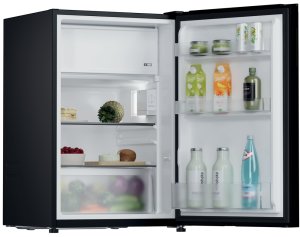 Lodówka Candy City Mini Fridge 300 114 L wysokość 85 cm czarny - Ledusskapis CNOQ2S58EB (8059019103662) 5