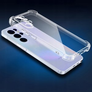 krainaGSM Etui PANCERNE Wzmacniane do Samsung S26 Ultra ANTI-SHOCK CLEAR 2