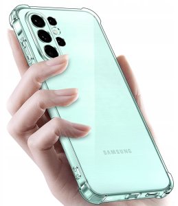krainaGSM Etui PANCERNE Wzmacniane do Samsung S26 Ultra ANTI-SHOCK CLEAR 5