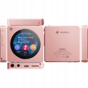 FiiO FiiO SnowSky Disc pink - przenośny odtwarzacz audio + DAC/AMP słuchawkowy 3