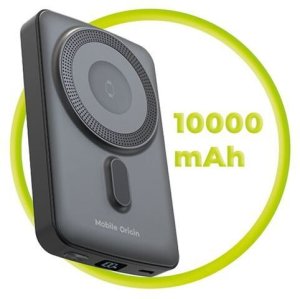 Powerbank Mobile Origin Wireless Magnetic 10000mAh Czarny 10