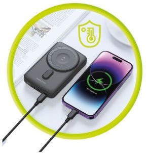 Powerbank Mobile Origin Wireless Magnetic 10000mAh Czarny 7