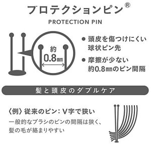 Kobako Szczotka do włosów KOBAKO Hair Brush Soft KOBPQ3411 2