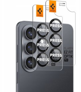 Spigen Osłona aparatu Spigen Glas.Tr Ez Fit Optik Pro HD 2-pack na Samsung Galaxy S26 - czarne 2