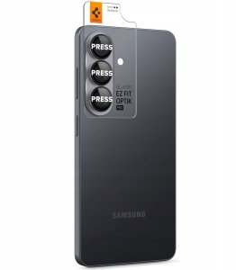 Spigen Osłona aparatu Spigen Glas.Tr Ez Fit Optik Pro HD 2-pack na Samsung Galaxy S26 - czarne 6