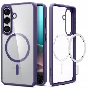 Spigen Etui Spigen Ultra Hybrid Mag MagSafe na Samsung Galaxy S26 - przezroczysto-fioletowe 2