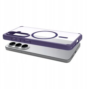 Spigen Etui Spigen Ultra Hybrid Mag MagSafe na Samsung Galaxy S26 - przezroczysto-fioletowe 3