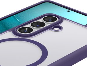 Spigen Etui Spigen Ultra Hybrid Mag MagSafe na Samsung Galaxy S26+ - przezroczysto-granatowe 7