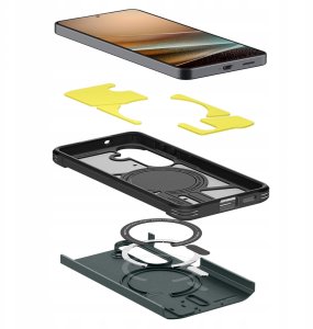 Spigen Etui Spigen Tough Armor Mag MagSafe na Samsung Galaxy S26+ - zielone 2