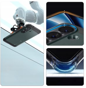 Spigen Etui Spigen Tough Armor Mag MagSafe na Samsung Galaxy S26+ - zielone 3