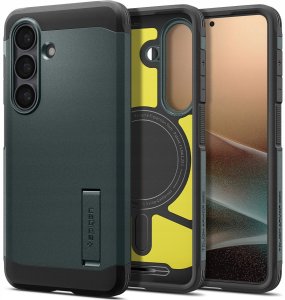 Spigen Etui Spigen Tough Armor Mag MagSafe na Samsung Galaxy S26+ - zielone 5