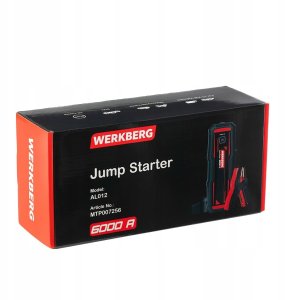 Werkberg Powerbank rozruchowy WERKBERG AL012 3000A/6000A 26000mAh N 12