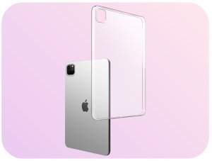 Etui na tablet Hello Case Etui do Apple iPad Pro 11" (2018 - 2022) (Pancerne, Przezroczyste, Plecki) 5
