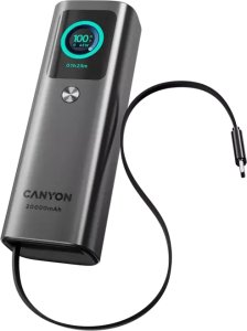 Canyon OnPower 265 20000 mAh czarny - Przenośne źródło zasilania CNS-CPB265DG (5291485019556) 3