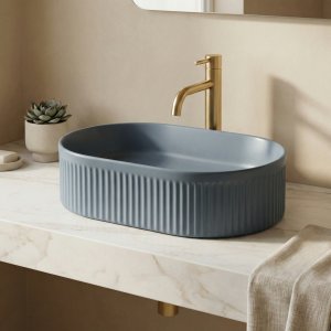 Umywalka Rea Umywalka nablatowa Rea Vanda Blueberry Matt 8