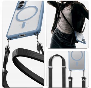 Spigen Etui Spigen Ultra Hybrid Mag MagSafe do Samsung Galaxy S26+ light blue 8