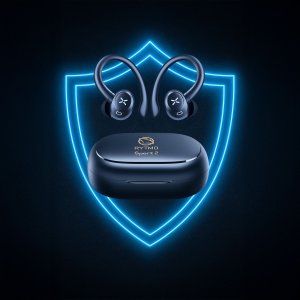 Słuchawki Manta Słuchawki bezprzewodowe TWS douszne sportowe Manta RYTMO Sport 2 MATWS012BK Czarne 10