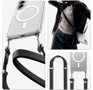 Spigen Etui Spigen Ultra Hybrid Mag MagSafe do Samsung Galaxy S26+ Plus Clear/white 8