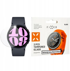 Fixed Szkło ochronne do smartwatcha Samsung Galaxy Watch 6 40mm, 2 sztuki, przezroczyste (FIXGW-1206) 3