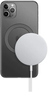 Fixed Naklejka magnetyczna na telefony komórkowe do wykorzystania technologii MagSafe- MagPlate, czarna 4