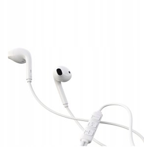Słuchawki Devia słuchawki przewodowe Kintone A3 jack 3,5mm douszne białe 5
