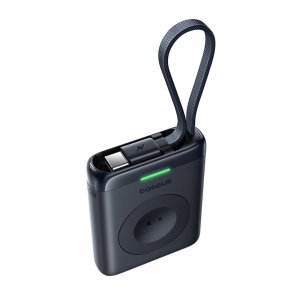 Ładowarka Baseus EnerFill FW11 Przenośna Ładowarka Bezprzewodowa do Apple Watch z Wbudowanym Kablem 5W Czarny 11