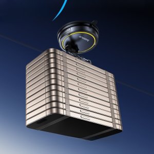 Baseus PrimeTrip VC2 Flex Magnetyczny Uchwyt Samochodowy z Przyssawką Czarny 8