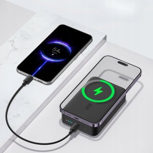 Powerbank Baseus EnerFill FM41 Ultra-Mini Magnetyczny Power Bank 20W 20000mAh Czarny 5