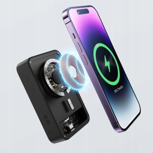 Powerbank Baseus EnerFill FM41 Ultra-Mini Magnetyczny Power Bank 20W 20000mAh Czarny 6