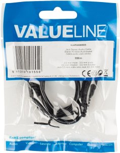 Kabel Kabel 3.5mm do 3.5mm stereo wtyk 0.5m 2