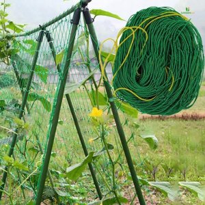 ExtraLink Podpora z siatką na pomidory - Stelaż ogrodowy na pnącza 11mm 1,8x3,2m 2